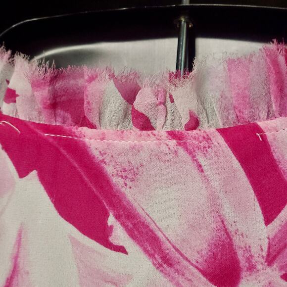 Vintage AUGUST SILK Wrap Dress Semi-Sheer Women sz.6‎ - Picture 5 of 6